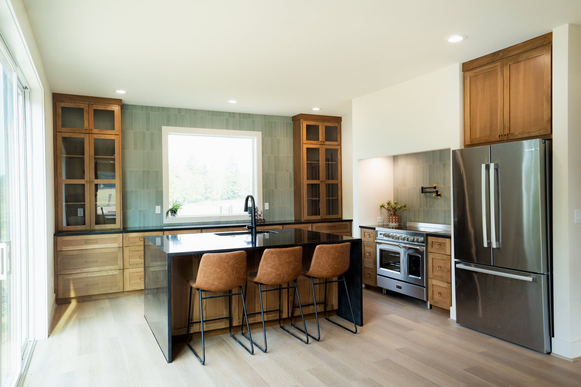 His Builders kitchen remodel project